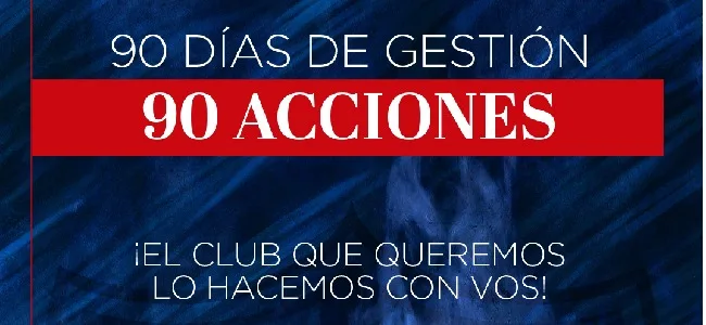 San Lorenzo dio a conocer el informe de gestión de los primeros 90 días
